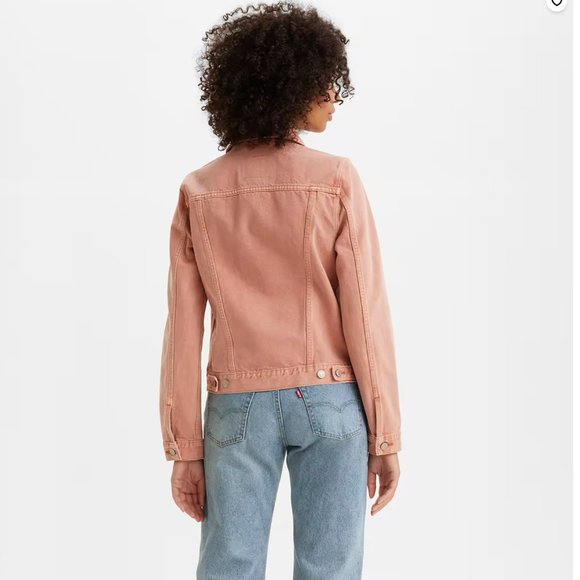 NWT Levi's Pink Trucker Jacket - S - Picture 3 of 7